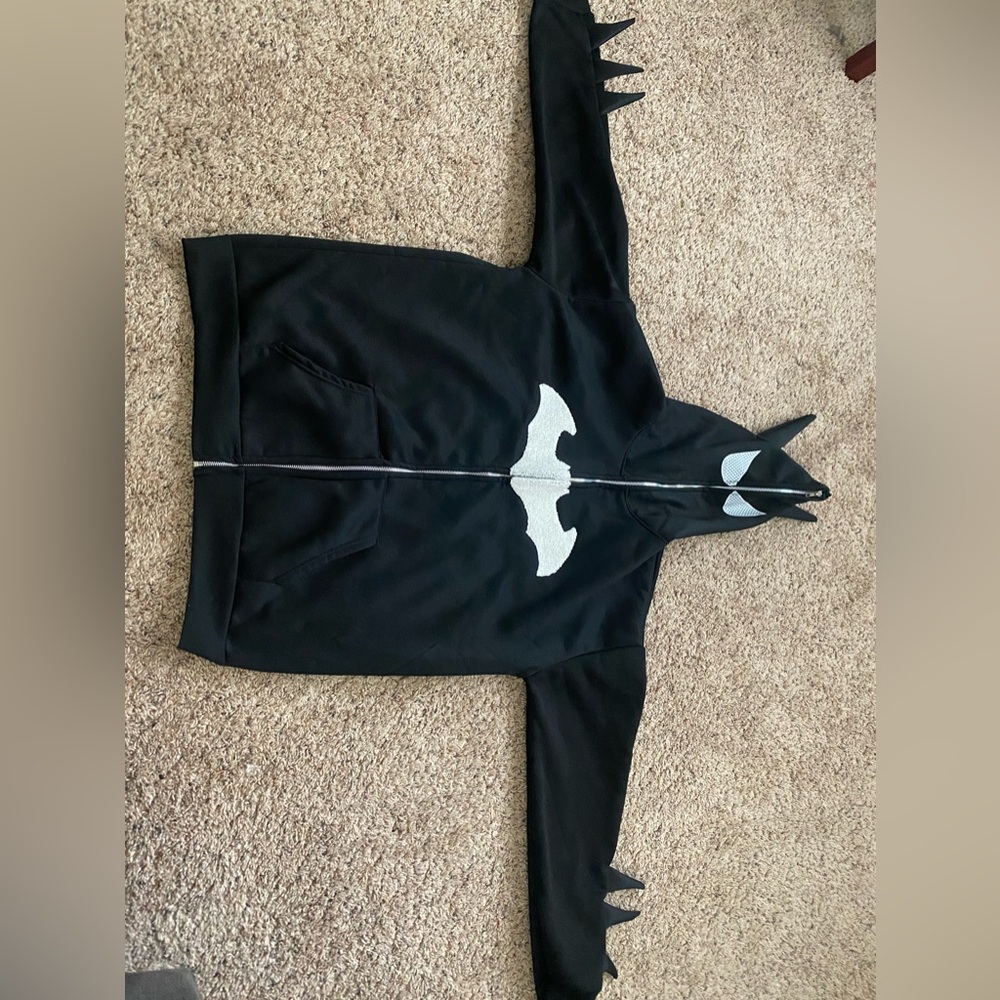 Batman hoodie.
